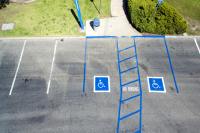 Disability parking spaces