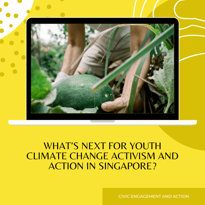 What’s next for youth climate change activism and action in Singapore (Photo by Ng Shi Wen)
