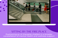Sitting by the fire.place: Positioning an AI therapist chatbot in a broader constellation of mental health and wellness support