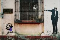 Graffiti of former president Donald Trump (Photo by Alejandro Cartagena 🇲🇽🏳‍🌈 on Unsplash)