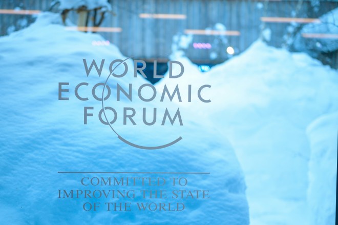 Sign of the World Economic Forum (Photo by Evangeline Shaw on Unsplash)