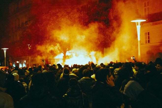 2022 protests in France (Photo by Tom Caillarec on Unsplash)